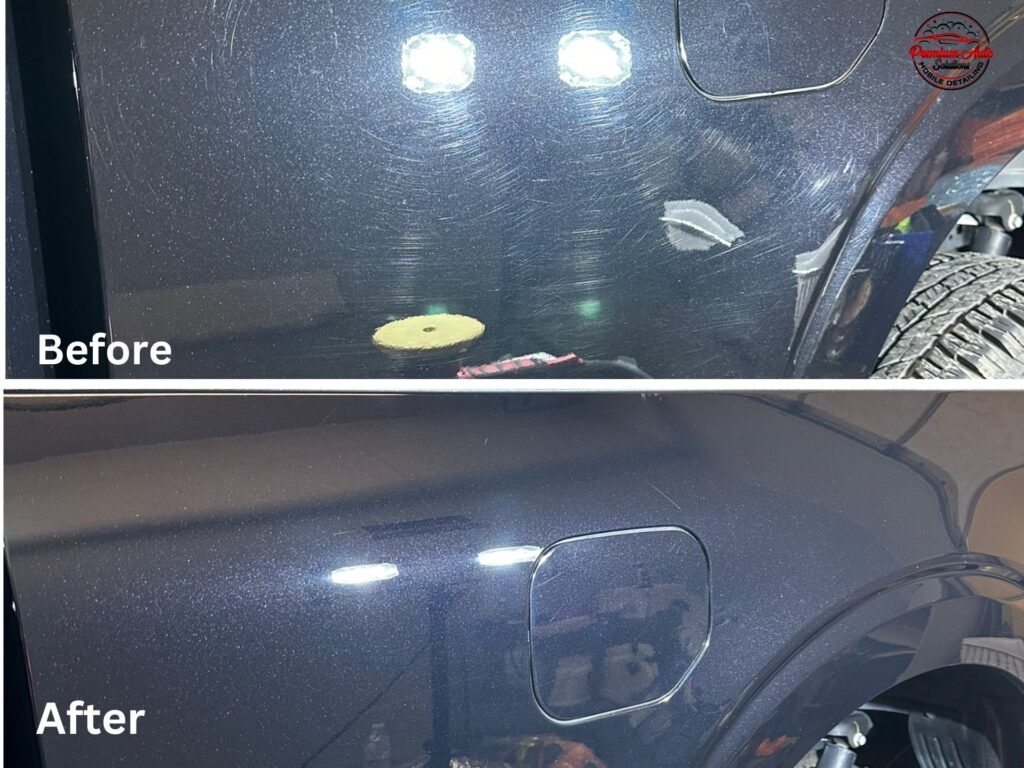 What does a paint correction do? Car Detailing Montrose Premium