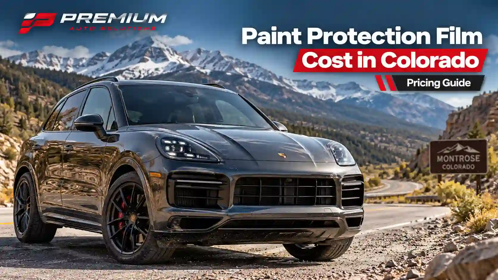 paint protection film cost in colorado by Premium Auto Solutions